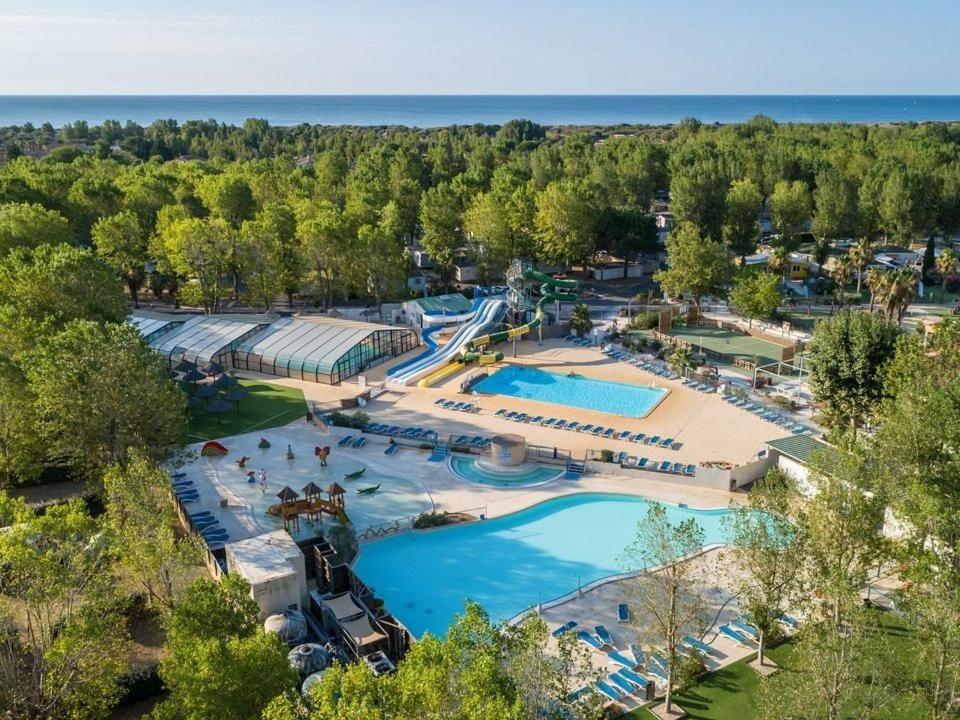 Mobilhome Lodge 3 Chambres, 500M Plage, Camp 5 Etoiles Vendres Exterior foto